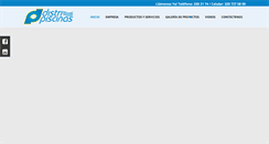 Desktop Screenshot of distripiscinas.com